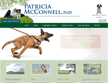 Tablet Screenshot of patriciamcconnell.com